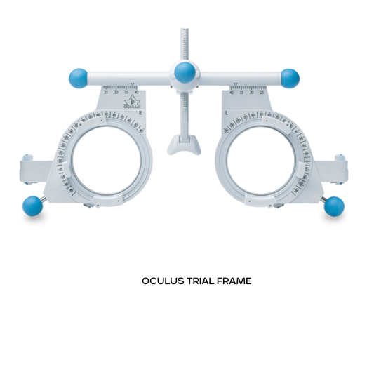 optician oculus trial frame