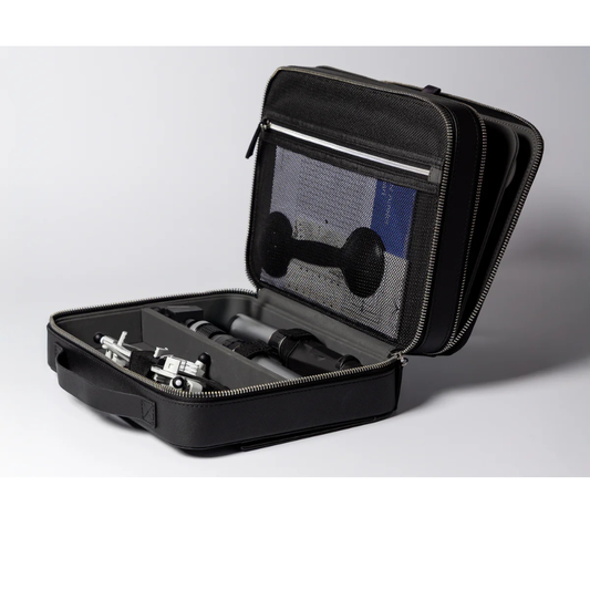The optometry kit bag built by a locum who got tired of Tupperware